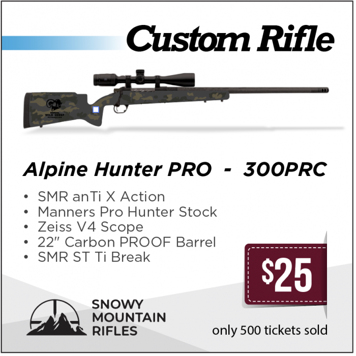 Snowy Mountain Rifle Raffle